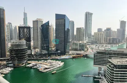 Apartment - 1 Bedroom - 2 Bathrooms for rent in Central Tower - Bay Central - Dubai Marina - Dubai