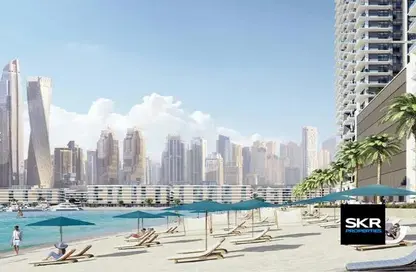 Apartment - 2 Bedrooms - 2 Bathrooms for sale in Beach Mansion - EMAAR Beachfront - Dubai Harbour - Dubai