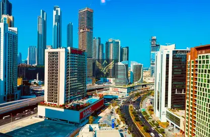 شقة - غرفة نوم - 2 حمامات للايجار في ارت اكس اي في - الخليج التجاري - دبي