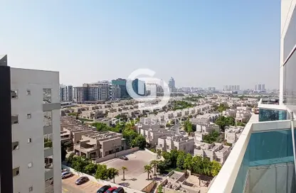 شقة - غرفة نوم - 2 حمامات للايجار في أكسيس ريزيدنس 3 - أكسيس ريزيدنس - واحة السيليكون - دبي