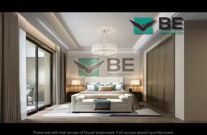 Room / Bedroom image for: Apartment - 1 Bedroom - 2 Bathrooms for sale in Nobles Tower - Business Bay - Dubai, Image 1