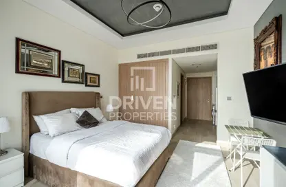 Apartment - Studio - 1 Bathroom for rent in Farhad Azizi Residence - Al Jaddaf - Dubai