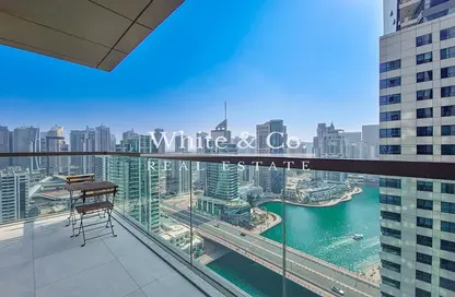 Pool image for: Apartment - 3 Bedrooms - 4 Bathrooms for rent in No.9 - Dubai Marina - Dubai, Image 1
