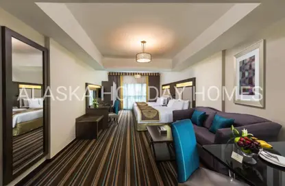 Apartment - Studio - 1 Bathroom for rent in Savoy Suites Hotel Apartments - Mankhool - Bur Dubai - Dubai