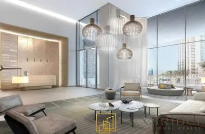 Living Room image for: Apartment - 1 Bedroom - 2 Bathrooms for sale in Vida Residences Dubai Mall - Downtown Dubai - Dubai, Image 1