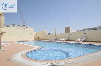 شقة - غرفة نوم - 2 حمامات للايجار في أوليمبك بارك 3 - أبراج اولمبيك بارك - مدينة دبي الرياضية - دبي