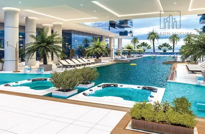 Pool image for: Apartment - 2 Bedrooms - 3 Bathrooms for sale in Elitz 3 by Danube - Jumeirah Village Circle - Dubai, Image 1