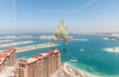 شقة - غرفة نوم - 2 حمامات للايجار في برج النخيل - نخلة جميرا - دبي