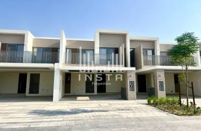 Outdoor House image for: Townhouse - 3 Bedrooms - 3 Bathrooms for rent in Elan - Tilal Al Ghaf - Dubai, Image 1