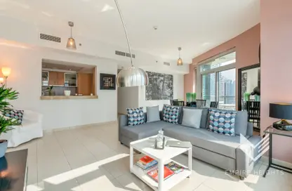 Apartment - 1 Bedroom - 2 Bathrooms for rent in Bonaire Tower - Park Island - Dubai Marina - Dubai