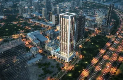 Apartment - 1 Bedroom - 2 Bathrooms for sale in Binghatti Apex - Jumeirah Village Circle - Dubai