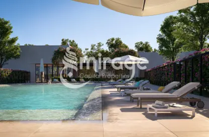 Pool image for: Villa - 4 Bedrooms - 5 Bathrooms for sale in Noya 1 - Noya - Yas Island - Abu Dhabi, Image 1
