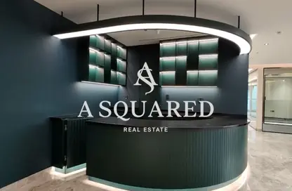 Office Space - Studio - 3 Bathrooms for rent in The Court Tower - Business Bay - Dubai