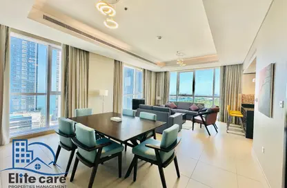 Apartment - 2 Bedrooms - 3 Bathrooms for rent in Al Jowhara Tower - Corniche Road - Abu Dhabi