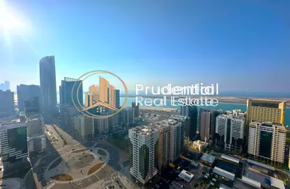 Apartment - 1 Bedroom - 2 Bathrooms for rent in Burj Mohammed Bin Rashid at WTC - Corniche Road - Abu Dhabi