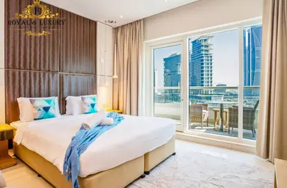 Apartment - Studio - 1 Bathroom for rent in DAMAC Maison Canal Views - Business Bay - Dubai