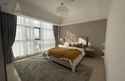 Room / Bedroom image for: Apartment - 2 Bedrooms - 3 Bathrooms for sale in Gulfa Towers - Al Rashidiya 1 - Al Rashidiya - Ajman, Image 1