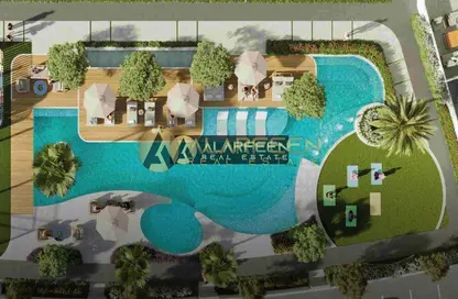 Pool image for: Apartment - 2 Bedrooms - 3 Bathrooms for sale in Oxford Gardens - Arjan - Dubai, Image 1