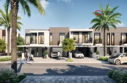 Outdoor House image for: Townhouse - 3 Bedrooms - 4 Bathrooms for sale in Greenview - EMAAR South - Dubai South (Dubai World Central) - Dubai, Image 1