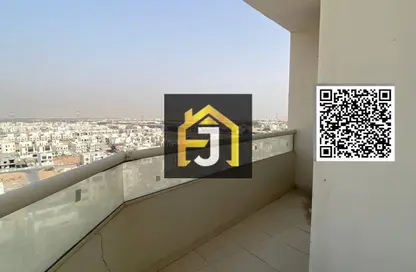شقة - 2 غرف نوم - 3 حمامات للبيع في سمارت تاور 1 - العامرة - عجمان