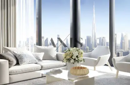 Apartment - 1 Bedroom - 1 Bathroom for sale in The Crest Tower B - Sobha Hartland - Mohammed Bin Rashid City - Dubai
