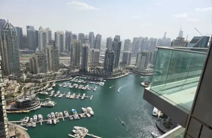 Apartment - 3 Bedrooms - 3 Bathrooms for rent in Damac Heights - Dubai Marina - Dubai