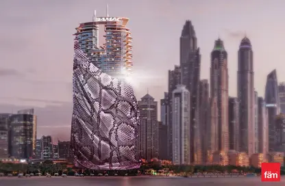 Apartment - 3 Bedrooms - 4 Bathrooms for sale in Cavalli Casa Tower - Al Sufouh 2 - Al Sufouh - Dubai