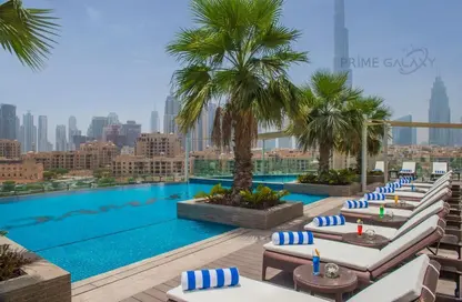 شقة - غرفة نوم - 2 حمامات للايجار في داماك ميزون ذا ديستنكشن - دبي وسط المدينة - دبي