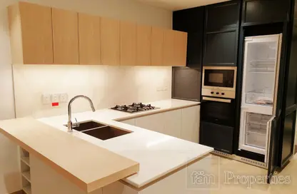 صورة لـ مطبخ شقة - غرفة نوم - 2 حمامات للايجار في ويلتون بارك ريزيدنسز - مدينة الشيخ محمد بن راشد - دبي ، صورة رقم 1