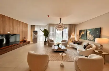 Living Room image for: Duplex - 3 Bedrooms - 4 Bathrooms for sale in Radiant Square - City Of Lights - Al Reem Island - Abu Dhabi, Image 1