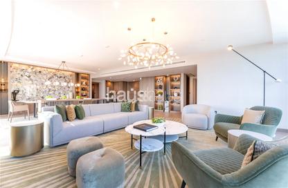 Penthouse - 4 Bedrooms - 5 Bathrooms for rent in InterContinental Dubai Marina - Dubai Marina - Dubai