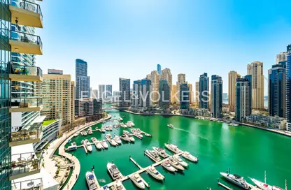 Water View image for: Apartment - 2 Bedrooms - 3 Bathrooms for rent in Al Majara 2 - Al Majara - Dubai Marina - Dubai, Image 1