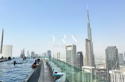 شقة - غرفة نوم - 1 حمام للايجار في فندق ومساكن برج باراماونت - الخليج التجاري - دبي