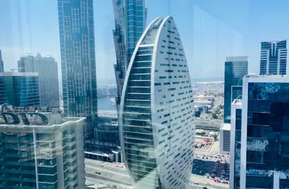 مكتب - استوديو للايجار في برج بارك لين - الخليج التجاري - دبي