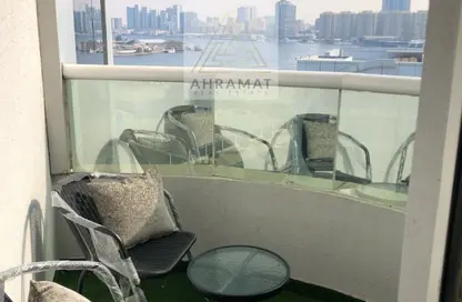 Apartment - 1 Bedroom - 2 Bathrooms for sale in Orient Tower 1 - Orient Towers - Al Bustan - Ajman
