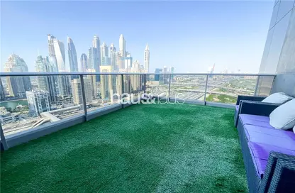 Apartment - 2 Bedrooms - 4 Bathrooms for rent in Green Lakes Towers - JLT Cluster S - Jumeirah Lake Towers - Dubai