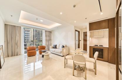 Apartment - 1 Bedroom - 1 Bathroom for rent in Palace Beach Residence - EMAAR Beachfront - Dubai Harbour - Dubai