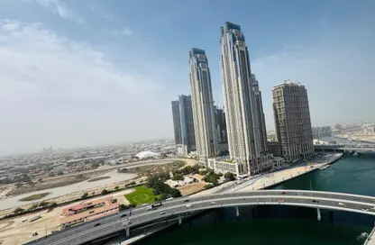 مكتب - استوديو - 1 حمام للايجار في برج المنارة - الخليج التجاري - دبي