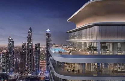 Apartment - 3 Bedrooms - 4 Bathrooms for sale in Seapoint - EMAAR Beachfront - Dubai Harbour - Dubai