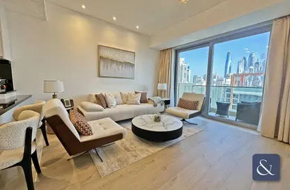 Living / Dining Room image for: Apartment - 1 Bedroom - 1 Bathroom for sale in The Address Dubai Marina - Dubai Marina - Dubai, Image 1