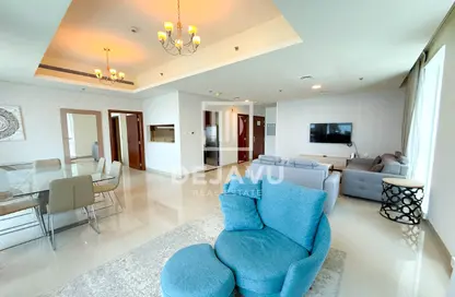 Apartment - 1 Bedroom - 2 Bathrooms for rent in Al Dar tower - Dubai Marina - Dubai