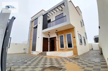 Outdoor Building image for: Villa - 3 Bedrooms - 6 Bathrooms for sale in Al Zaheya Gardens - Al Zahya - Ajman, Image 1