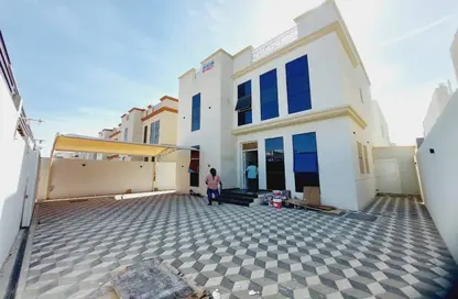 Terrace image for: Villa - 4 Bedrooms - 6 Bathrooms for rent in Al Yasmeen 1 - Al Yasmeen - Ajman, Image 1