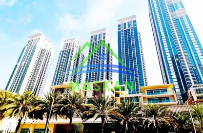شقة - غرفة نوم - 2 حمامات للايجار في 2 مرينا هايتس - مارينا سكوير - جزيرة الريم - أبوظبي