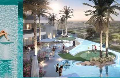 Apartment - 1 Bedroom - 1 Bathroom for sale in Golf Greens 1 - Tower A - Golf Greens - DAMAC Hills - Dubai