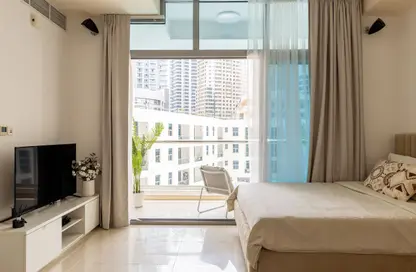 شقة - 1 حمام للايجار في دي اي سي تاور 3 - D.E.C.  أبراج - دبي مارينا - دبي