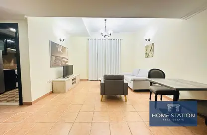 Living Room image for: Apartment - 1 Bedroom - 2 Bathrooms for rent in Heritage Building - Al Barsha 1 - Al Barsha - Dubai, Image 1