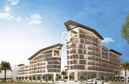 Outdoor Building image for: Apartment - 1 Bedroom - 2 Bathrooms for sale in Al Mahra Residence - Masdar City - Abu Dhabi, Image 1