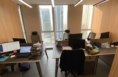 Office Space - Studio - 1 Bathroom for rent in The Exchange - Business Bay - Dubai