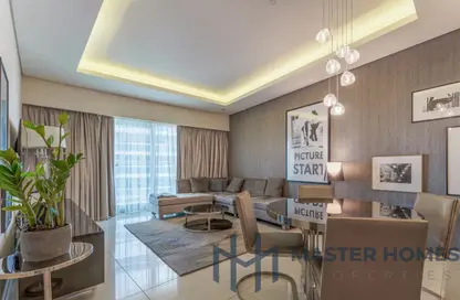 شقة - غرفة نوم - 2 حمامات للايجار في تاور B - داماك تاورز من باراماونت - الخليج التجاري - دبي